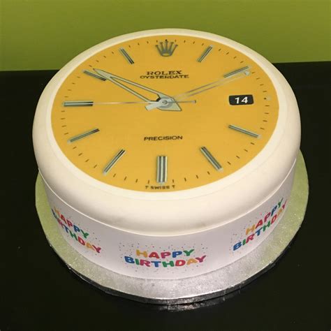 watch cake edible Rolex